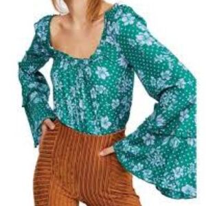 Free People One On One Date Bodysuit